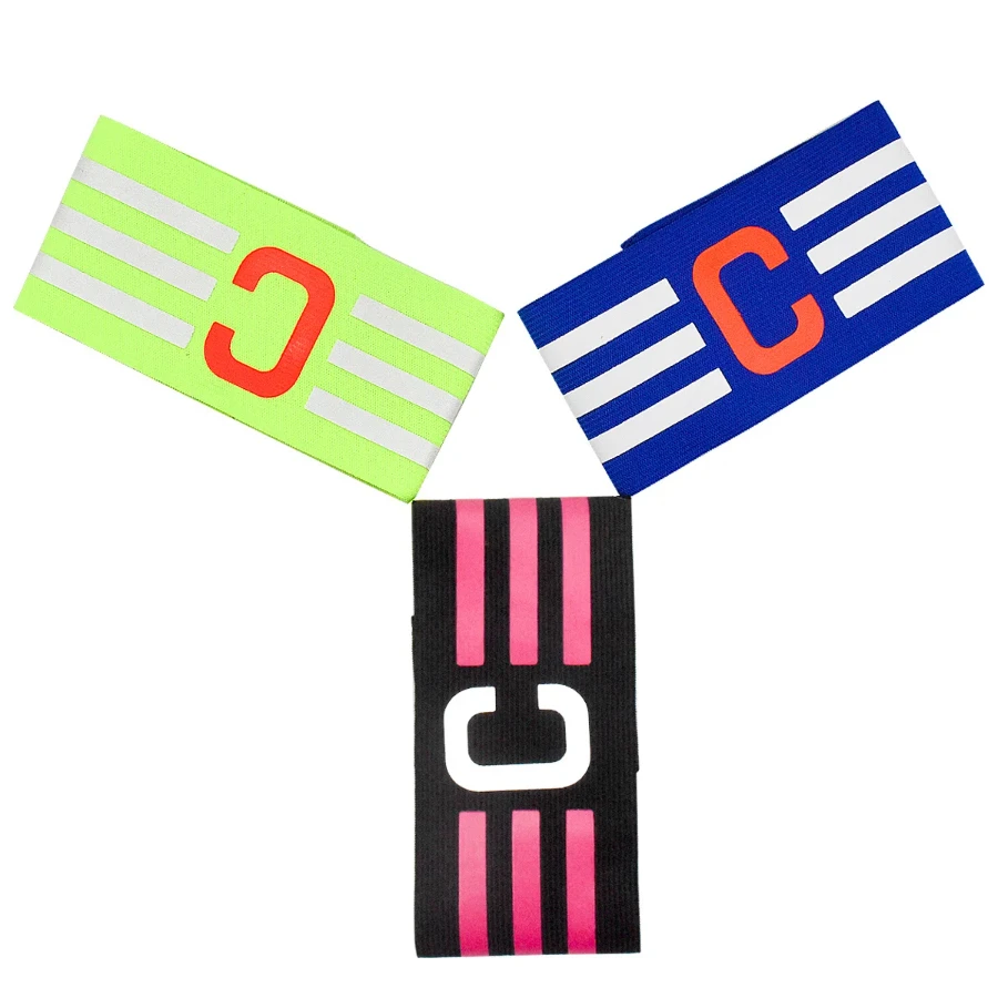 Adjustable Football Captain's Armband for Adults and Youth Comfortable and Durable Soccer Band for Team Captains Ouzey football armband