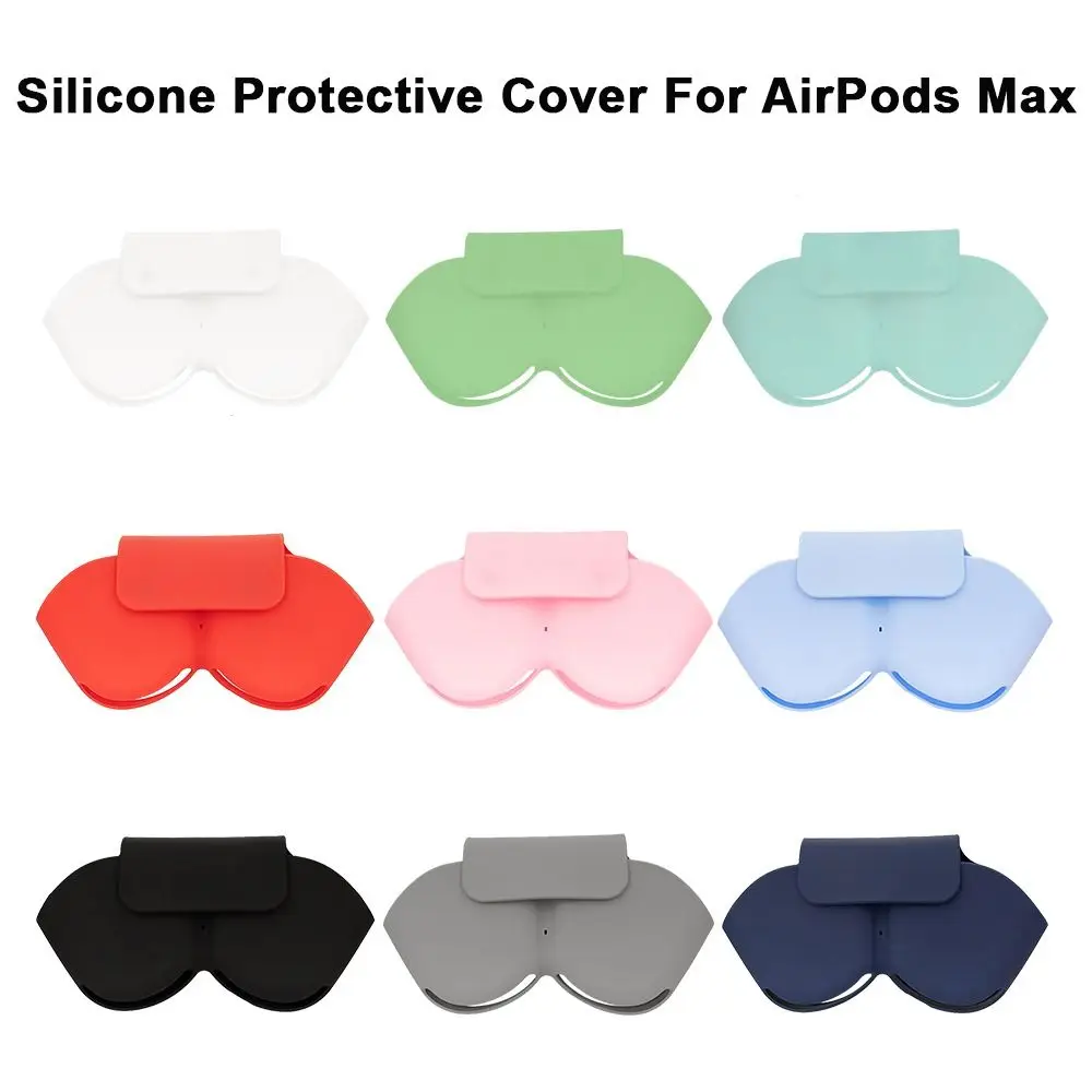

Силиконовый чехол для наушников AirPods Max, противоударный чехол для наушников AirPods Max с защитой от царапин