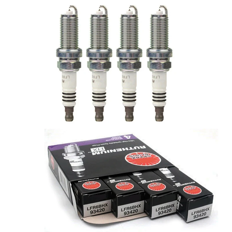 

4/6PCS LFR6BHX 93420 Iridium Spark Plug For Subaru Forester WRX Legacy Volvo S60 V50 C30 XC60 Mercedes C230 E55 AGM Mitsubishi