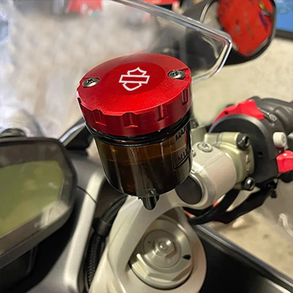 Harley Pan America Special Motorcycle Brake Fluid Reservoir and Valve Caps Accessories