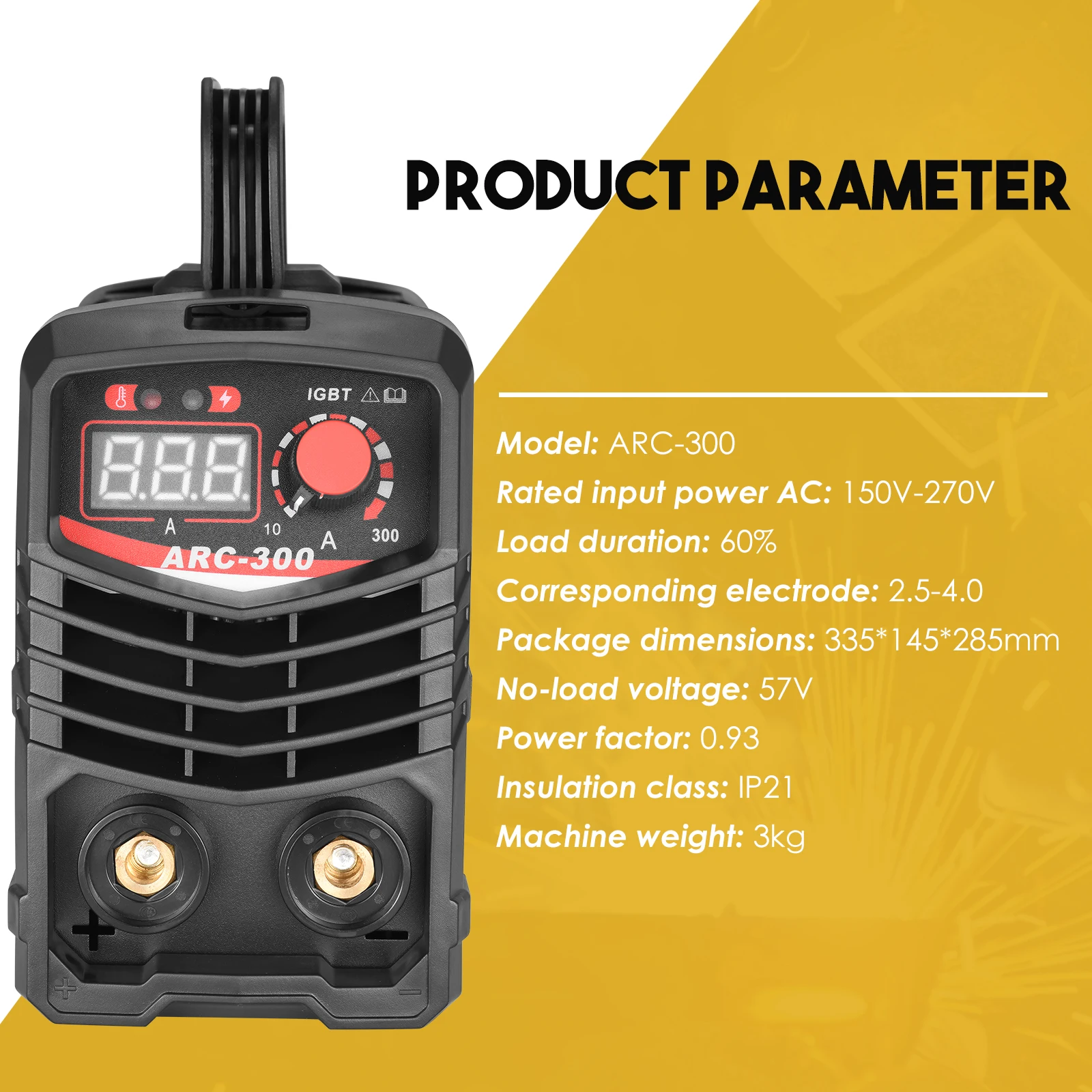 Saldatrice A Elettrodo Inverter 300A Professionale - Per Fabbri, Hobby E Lavori Intensi - Foto 11