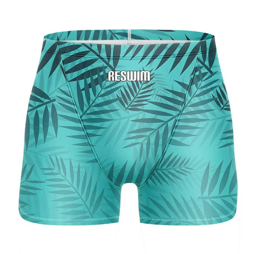 Men's Funny Swim Shorts Surf Trunks Beach Tights Short Summer Quick Dry Lycra Swimsuit Bathing Suit Running Surfing Pants