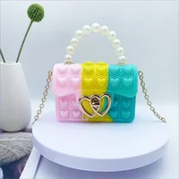 Girl unicorn fashion shoulder bag, popular finger toys for children decompression infant kids 3