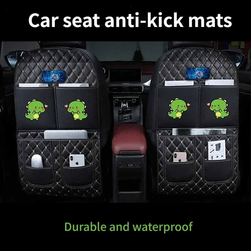 Car Seat Anti-kick Pad Car Sticker Rear Safety Seat Anti-wear Pad Child Rear Interior Backrest Protective