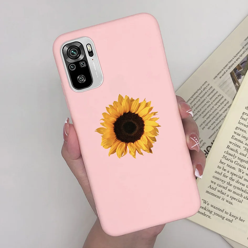 Cute Fashion Heart Avocado Soft Silicone Phone Case for Xiaomi Redmi Note Series