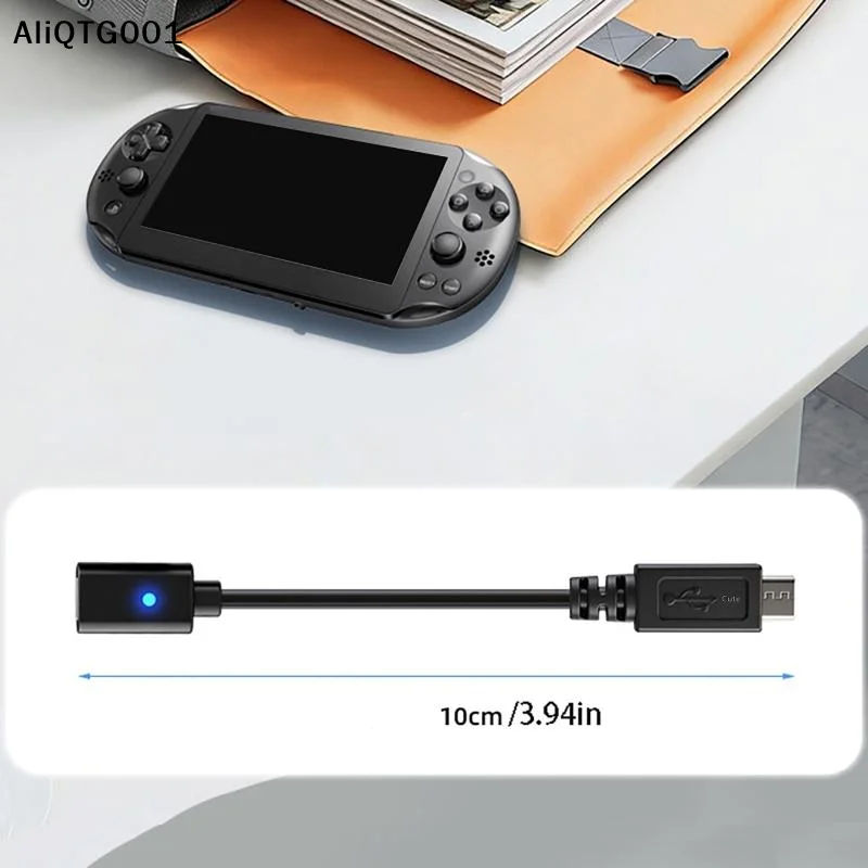 P S Vita2000 컨트롤러 충전 어댑터 유형 C LED 변환 코드 게임 콘솔 전원 와이어 용 1/3Pcs USB C 케이블
