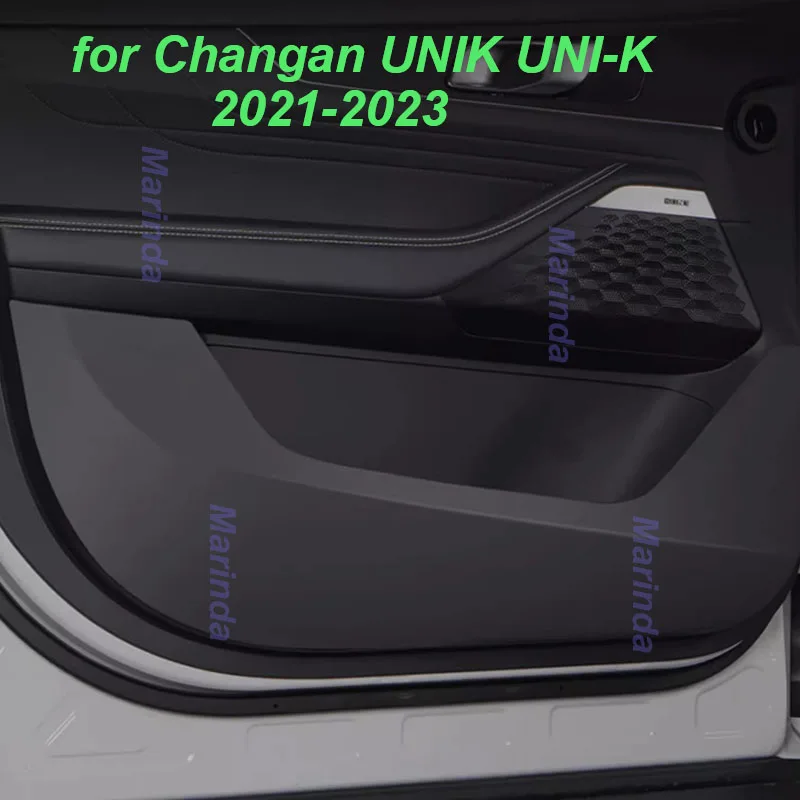 

Car Door Anti-kick Mats for Changan UNIK UNI-K 2021-2023 Co-pilot Protective Pad Cover Wear-Resistance Interior Accessories