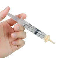 Pet Feeding Nipple For Puppy Dog Cat Hamster Feeding Pacifier Medicine Feeding Oral Syringe With Silicone Nipple Feeder 2