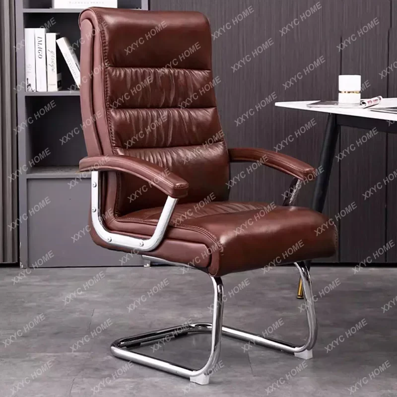 

Дизайнерское эргономичное настольное кресло, комфортное кожаное удобное индивидуальное портативное офисное кресло, удобная мебель Cadeira MQ50BG