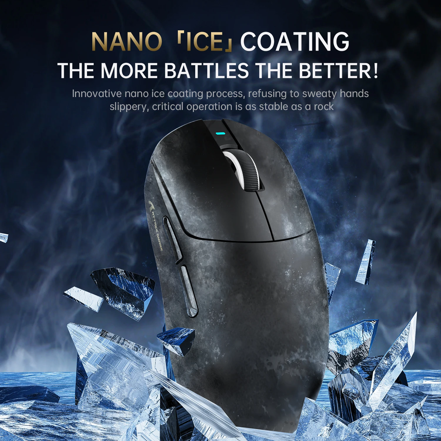 ATTACK SHARK X8 Ultra 8KHz Wireless Gaming Mouse, 55g