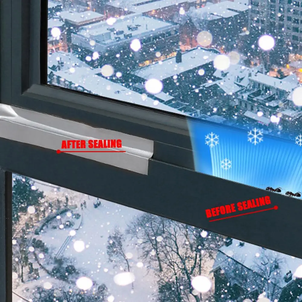 Description Picture 3 of itemWindow Sealer For Winter Window Sealer For Door Window Soundproof Anti-collision Tape To Block Air Gap Filler For Prevent Leakag
