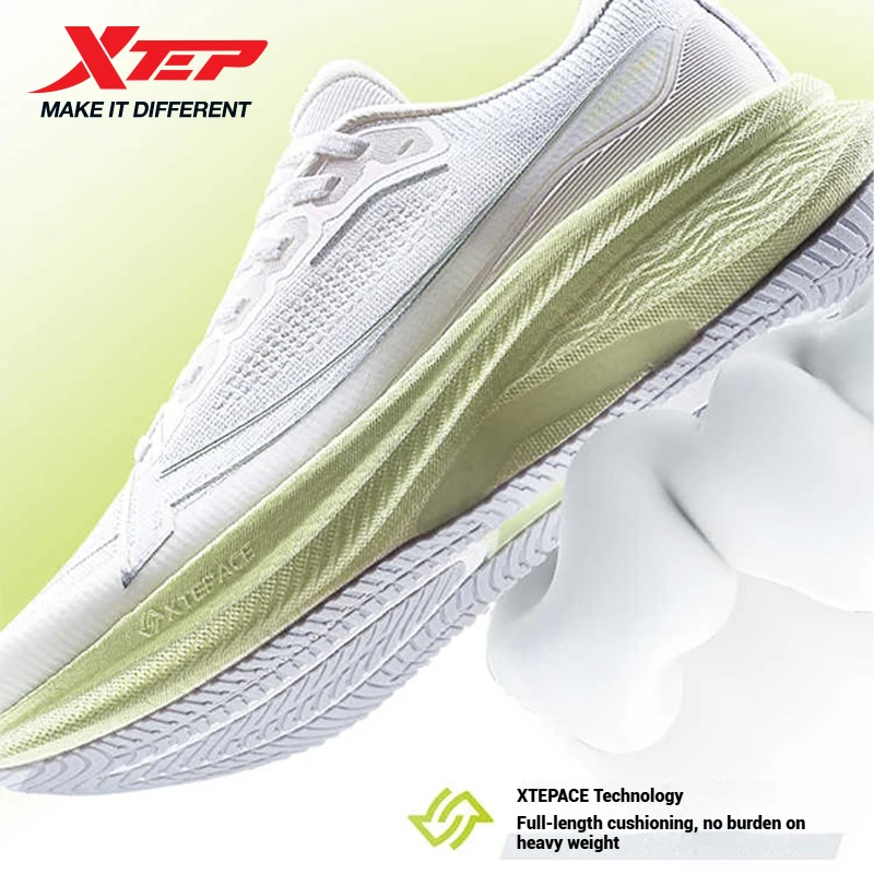 Xtep 2000km Plus Running Shoes 2025 Spring Breathable Anti-slip