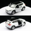1/36 Hyundai Tucson SUV Toy Car Model Welly Diecast Alloy Vehicle Miniature Pull Back Collection Gift For Children Boys Kid 2
