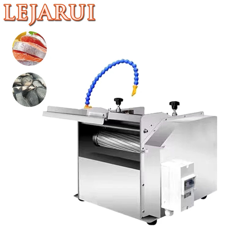 

220V Small Fish Tilapia Catfish Skinning Removing Machine Electric Salmon Fish Skin Peeling Skinner Machine