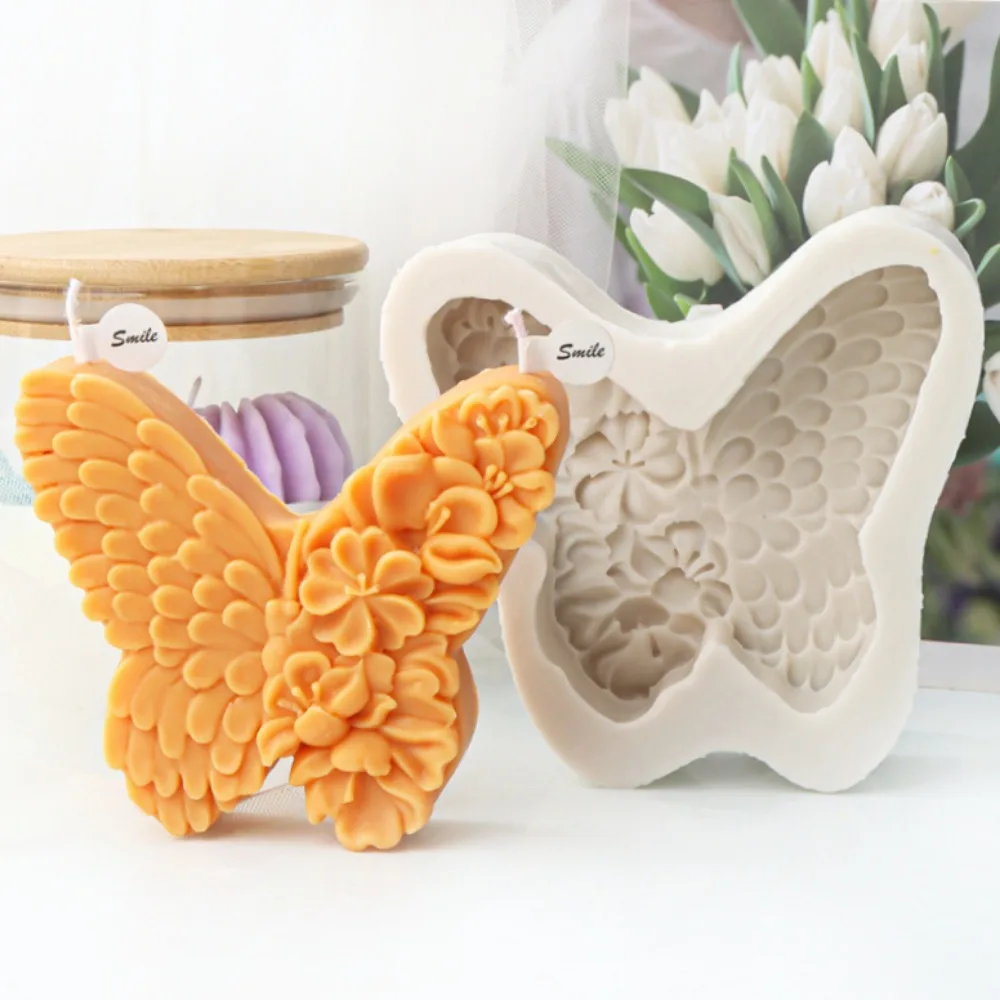 Butterfly Large Animal Silicone Molds For Resin Epoxy DIY Crafting Candles  Resin Ornaments Plaster Decorations Clay Pottery Hand - AliExpress