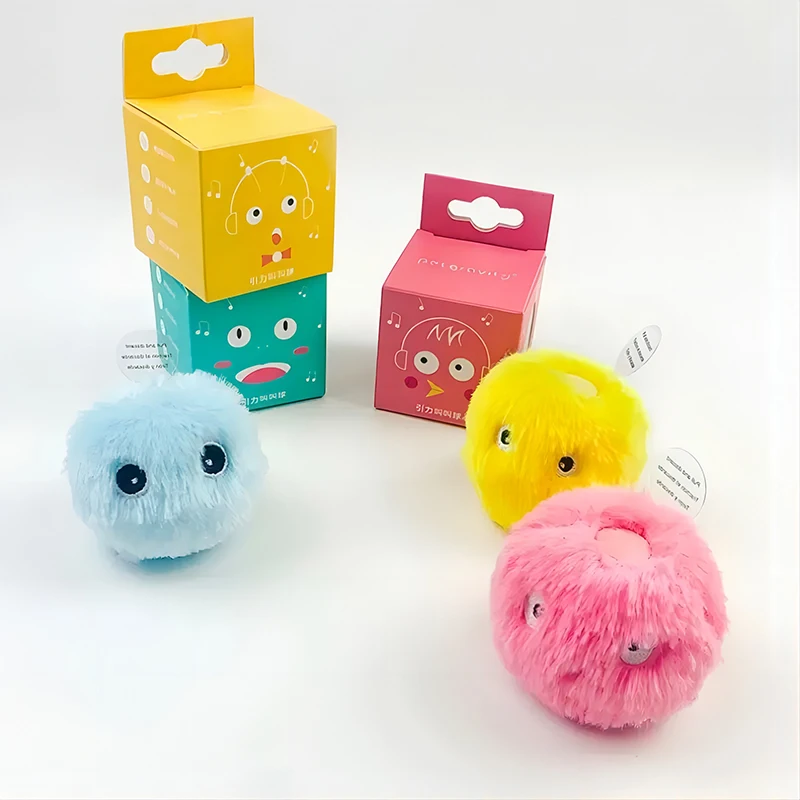 Title 4, Smart Cat Toys Interactive Ball Plush Electric...