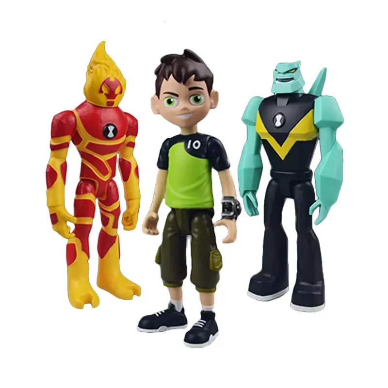 Originale Anime Ben10 Action Figure Omnitrix Headblast Diamondhead Ben Tennyson Model Toy Ornamenti Da Collezione Decorazioni Regali