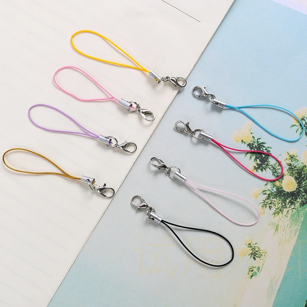 Lanyard Cord Set with Lobster Clasp Keychain Accessories - Pack of 20