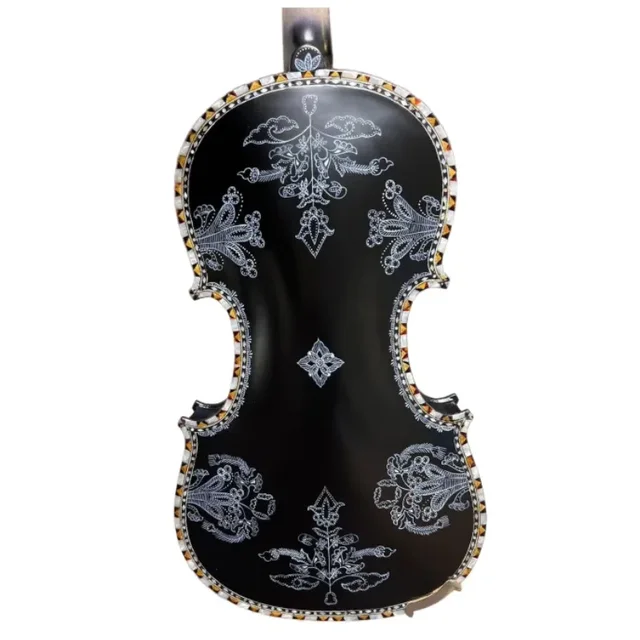 激虎!!!! No Label バイオリン 4/4サイズ 極美品○鈴木バイオリン No.10 4/4 1960年製 青ラベル 極虎杢 良