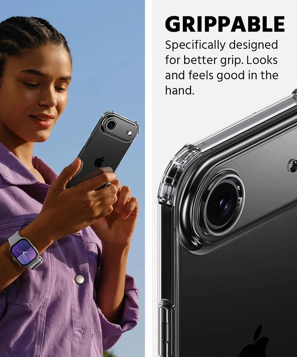 Enhanced Shockproof Silicone Case with Ultra-Thin Camera Protection – Soft Cover Shell