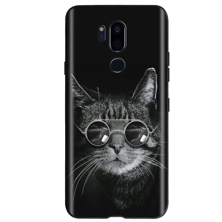Cute Painted Soft Silicone TPU Phone Case - Artistic Back Cover