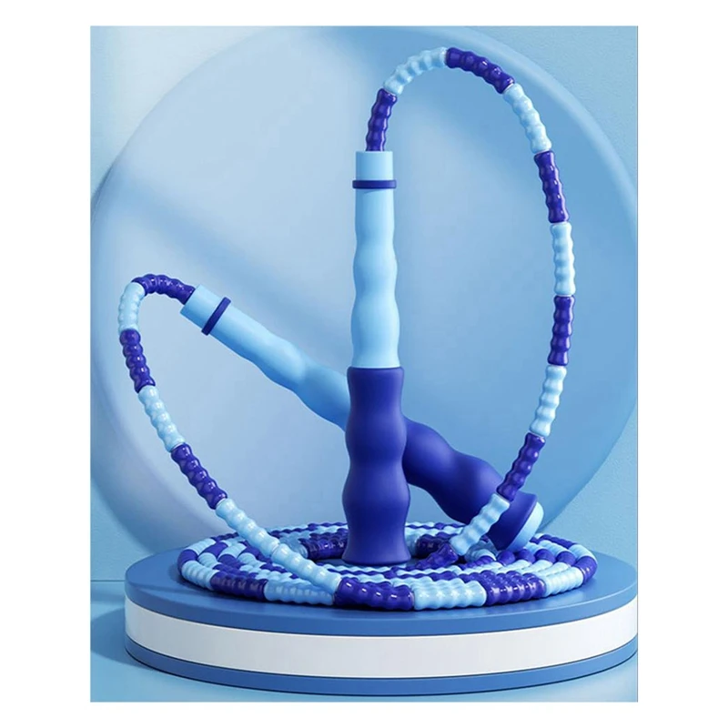 

Rope Skipping For Kindergarten Beginners Skipping Fitness School Students' Soft Bead Adjustable Rope Skipping With Pvc Handle