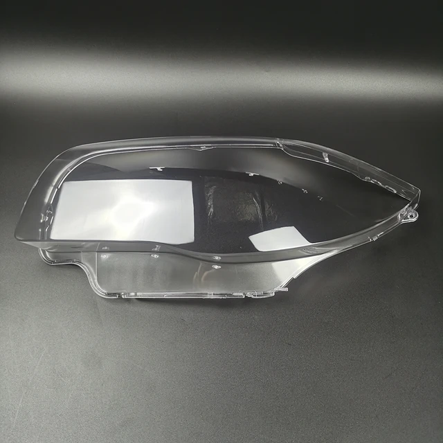 Cubierta de faro de coche para BMW Serie 1, E87, 2004-2011, lente, carcasa  de cristal, máscaras, lámpara de pantalla transparente - AliExpress