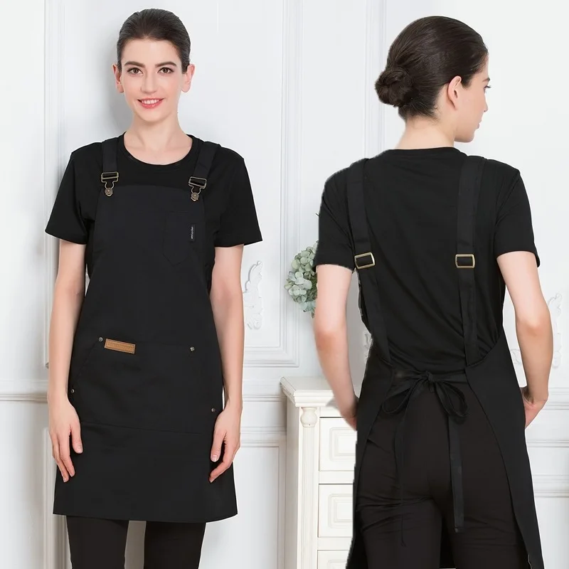Supermarket Work Apron Apron Advertising Printing Milk Tea Shop Fruit Shop