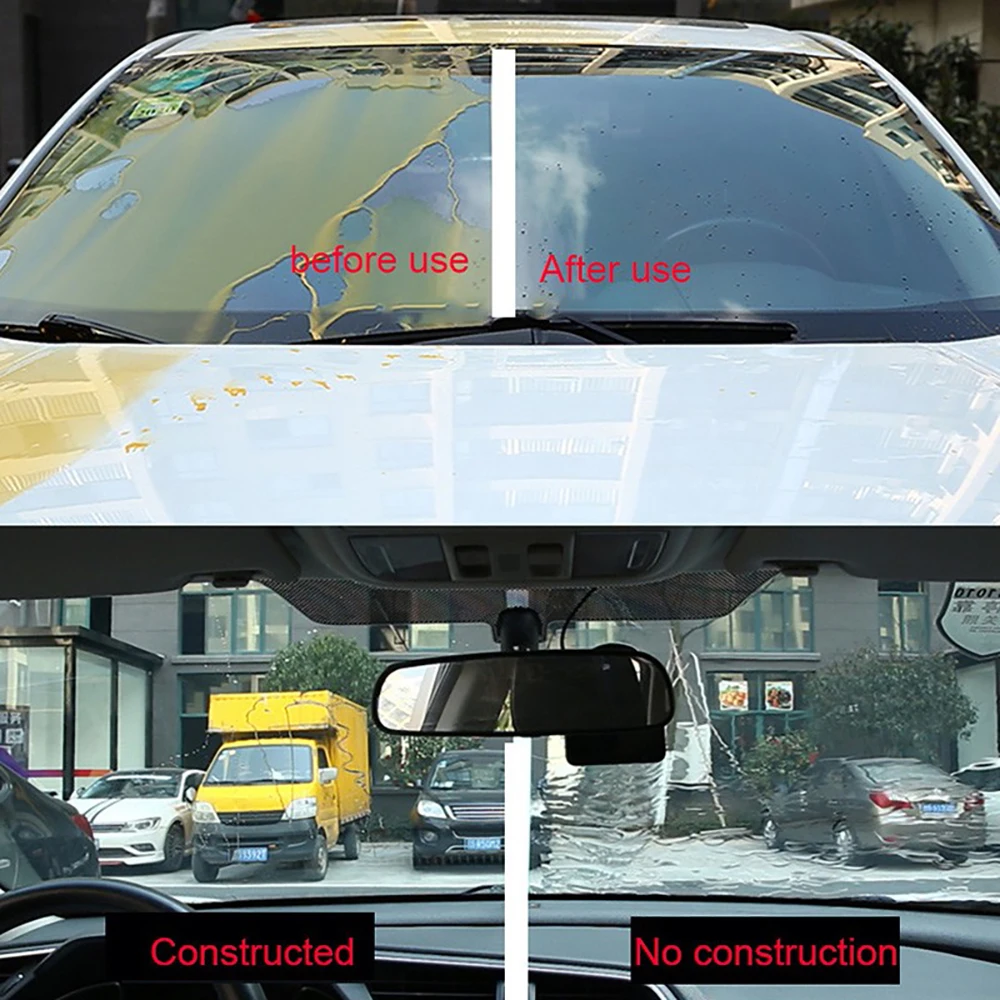 Glass Long Lasting Ceramic Windshield Nano Hydrophobic Protection Coating Safe Driving Clear Vision Car Accessories best ways to clean car seats