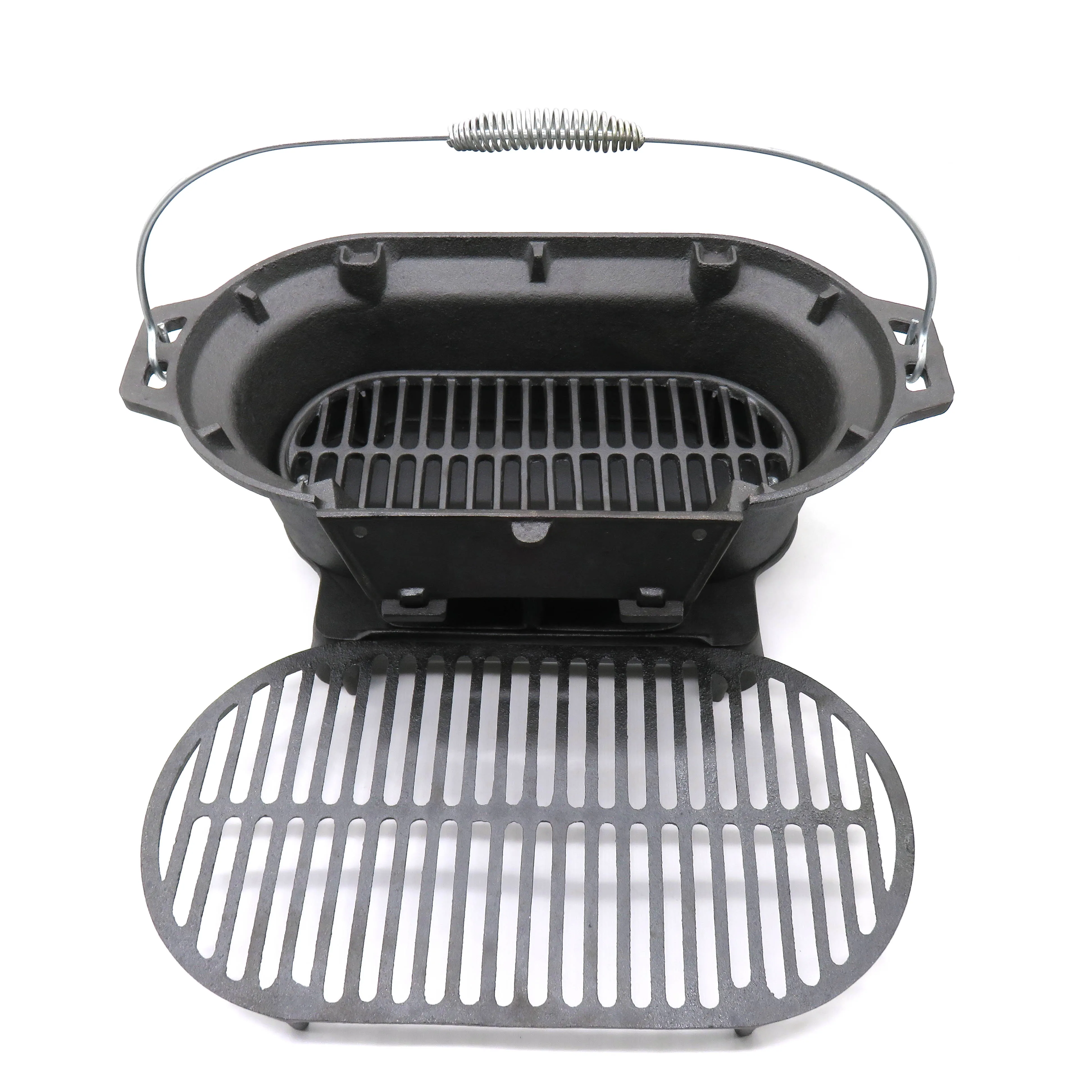 USA Hotsellling Cast Iron Charcoal Bbq Grill Durable For Life Time