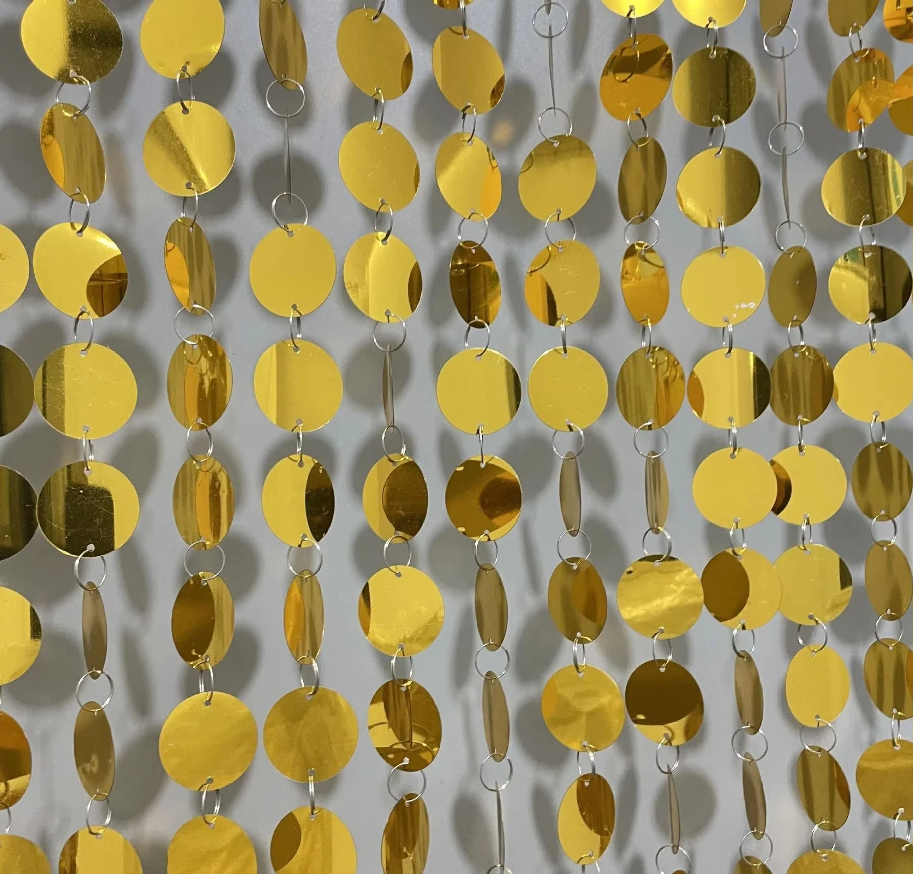 Sequins Hanging Foil Curtain Backdrop 100 Strips For Birthday Party Home Valentine's Day New Year