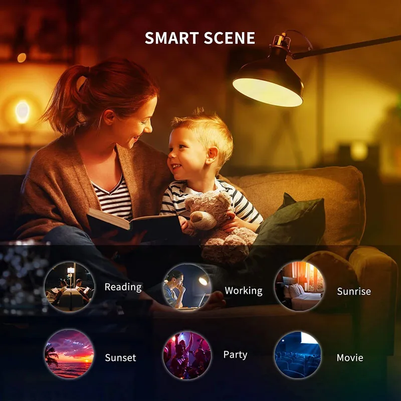 Yeelight Smart LED Bulb W3 Smart Home Color E27 2700K 900lm 8W 100-240V Lamp Xiaomi mijia Alexa Google Home Yandex smart led bulb led lamp