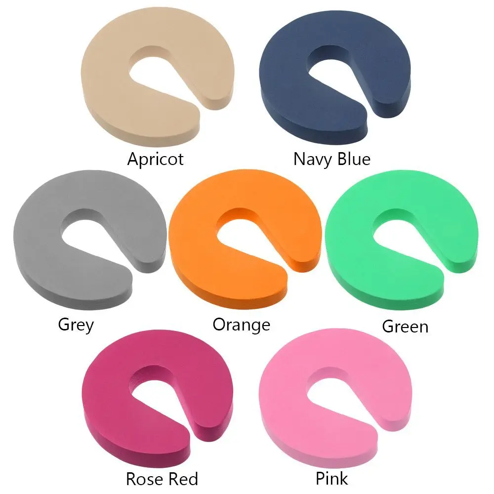 Door Clip Soft Foam Door Stopper Guard Finger Protector silicone door stopper door stopper bumpers door stopper door finger pinch guards Kitchen Bedroom Stopper Practical Home Security Tools Hardware
