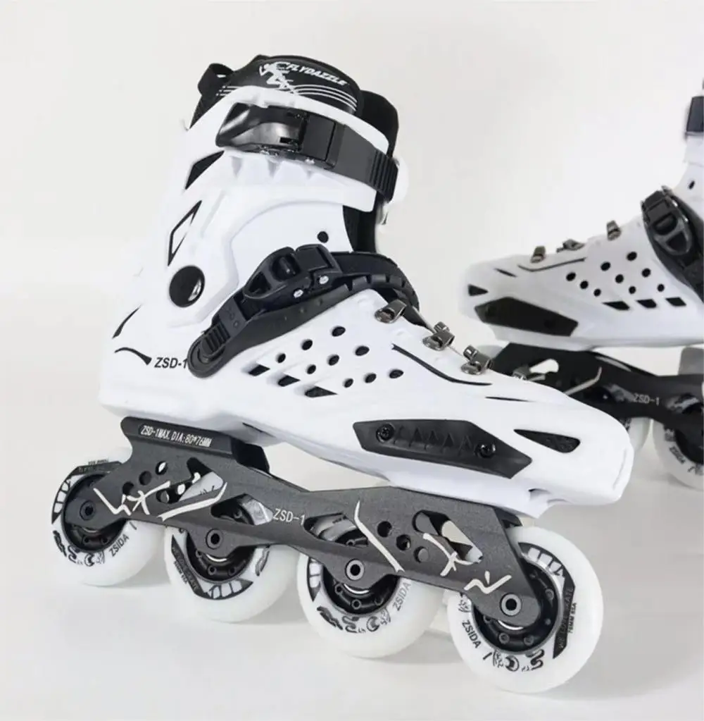 Inline Skates Professional Roller Skate Shoes Slalom Adult Roller Skating Shoes Sliding Free Skate Sneakers Patins 35-46 roller skates