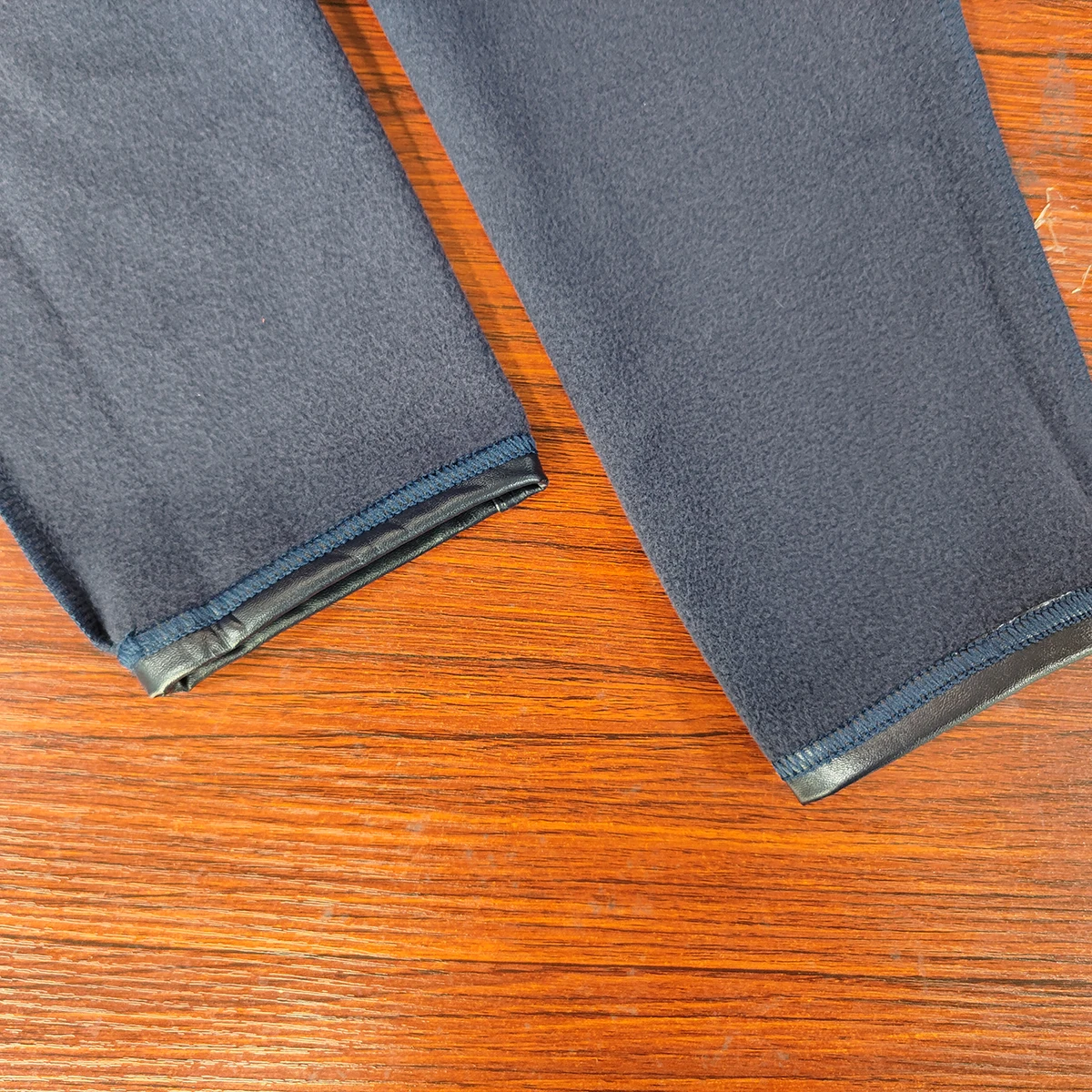 Autumn Winter High-Waist Velvet Leather Leggings - Sexy & Slimming