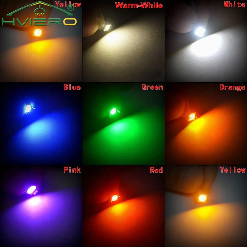 Description Picture 6 of item10/100X 5050 White Red Blue Pink RGB Smd Smt 60mA 3V 3-chips 10-12lm 6000-6500k Led Plcc-6 Bright Lamp Bulb Light Emitting Diode