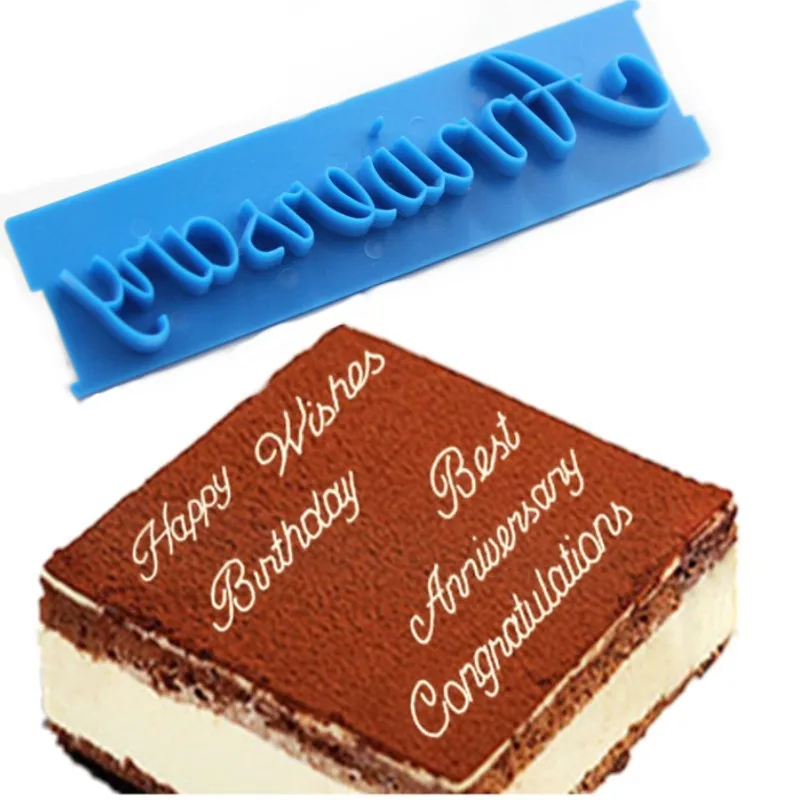 Alphabet Cake Stamp Set 6