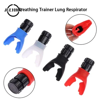 Respiratore per la respirazione Respiratore polmonare Attrezzatura per il fitness Silicone respiratorio Allenamento ad alta quota Strumento per esercizi espirativi all'aperto