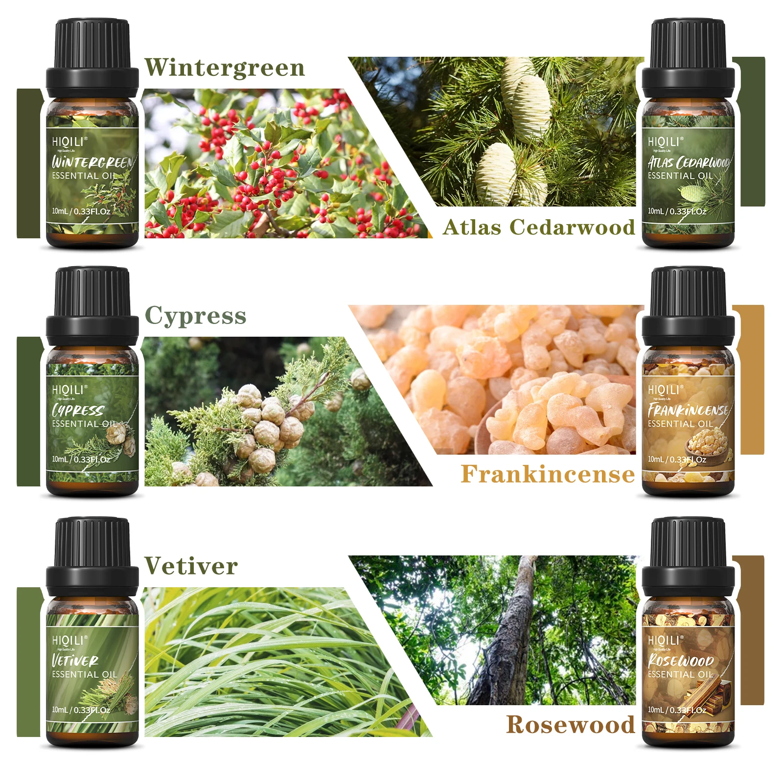 Woody Theme Fragrance Oils Set 2