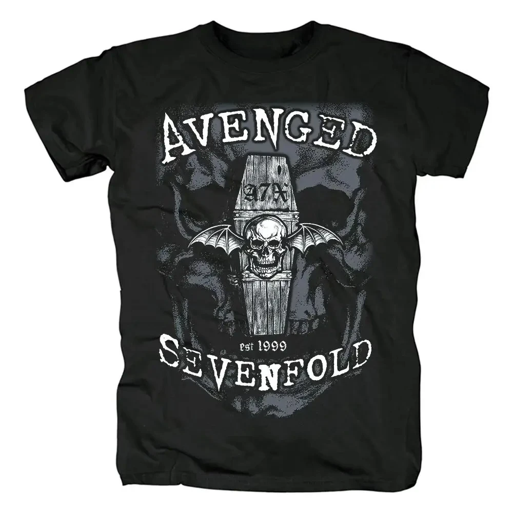 

Harajuku Metalcore Avenged Sevenfold Rock T Shirt Hip Hop Streetwear T Shirt Heavy Metal Fashion Casual Plus Size T Shirt Women