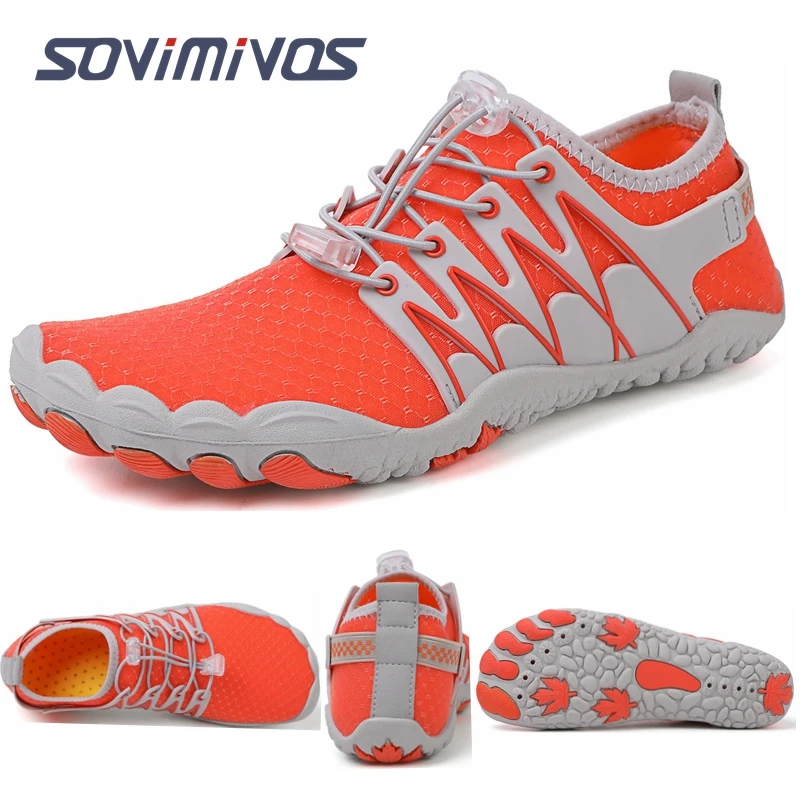 Trail Running Barefoot Shoes Wide Toe Box Sports Cross Trainers Zero Drop Mesh Slippers Runner Walking Sneakers Luxury Sandals