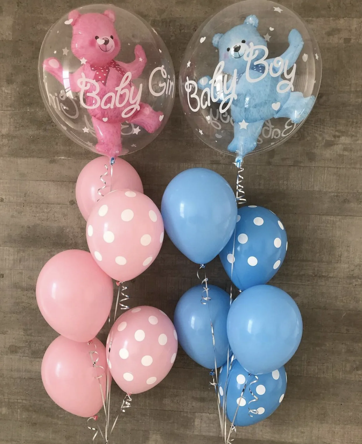 Kinder Geburtstags feier Luftballons Baby Mädchen Folie Ballon 4d Bär Helium Ballon erste 1. Geburtstags feier Baby party Dekorationen