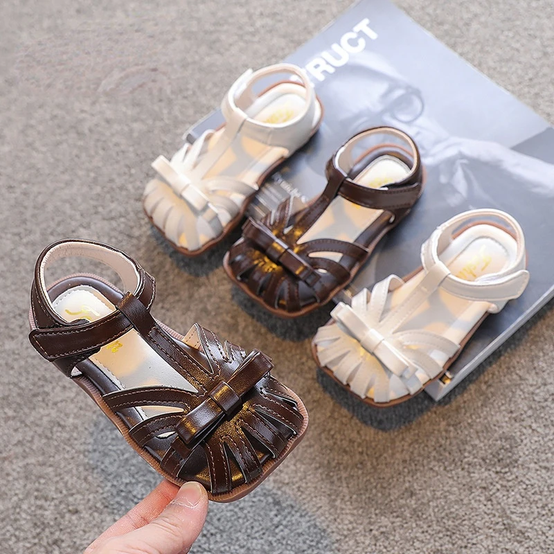 

Baby Little Girls Flowers Sweet Soft Children Beach Shoes Kids Summer Sandals Princess Fashion Cute Sandals For Teenagers Girls