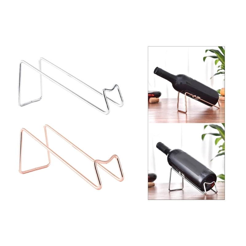 

Wine Display Shelves Bottle Holder Wine Bottle Rack Iron Material for Wine