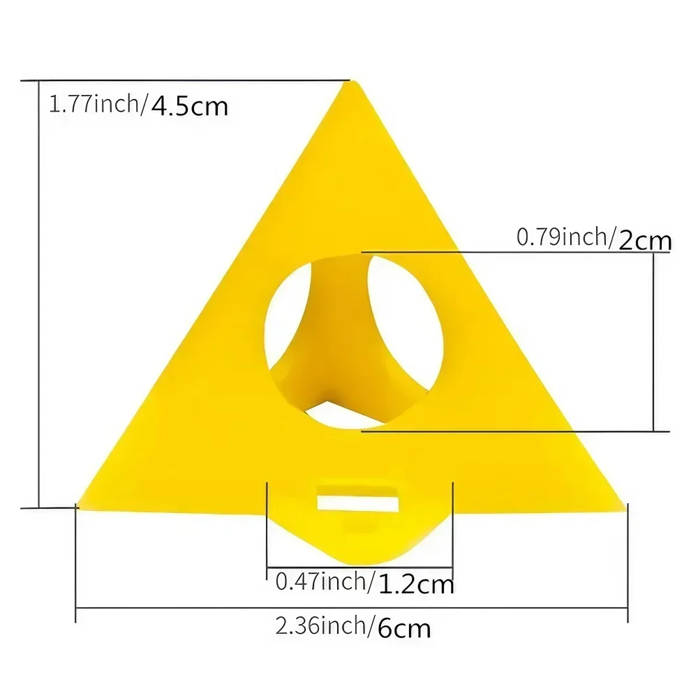 Painting Pyramid Stands Mini Conical Tip for Canvas Doors Cupboards for Fast Drying and Stable Painting 10PCS