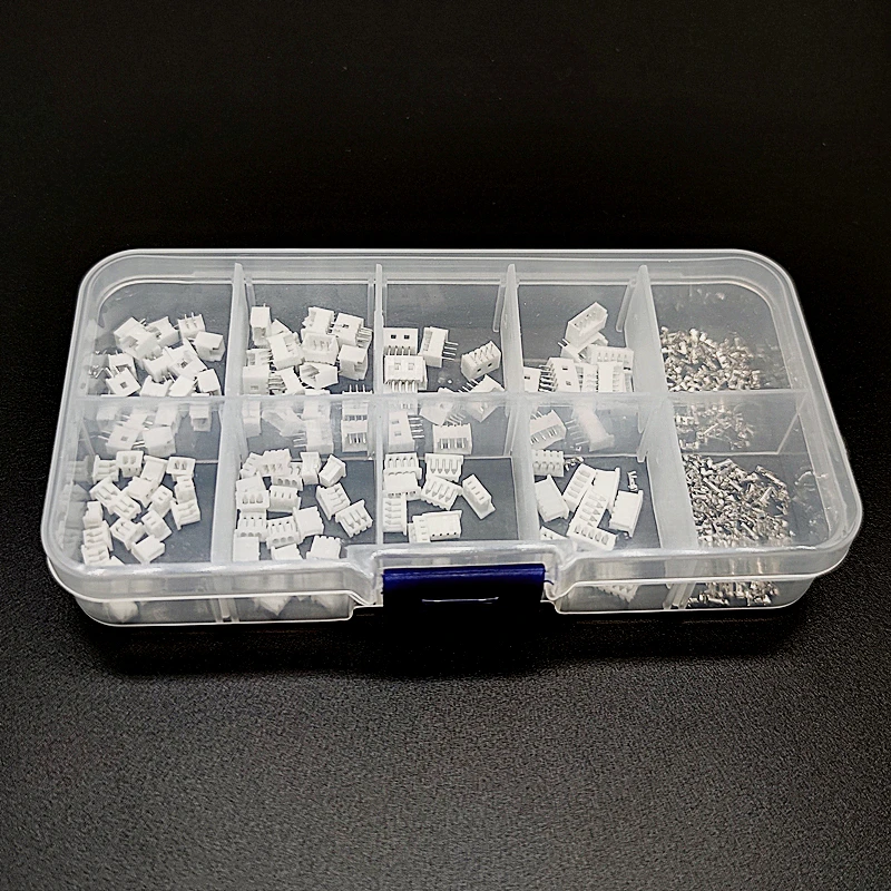 Description Picture 3 of item60sets JST 1.25 2p 3p 4p 5 pin 1.25mm Pitch Terminal / Housing / Straight Pin Header Connector Wire Connectors Kits