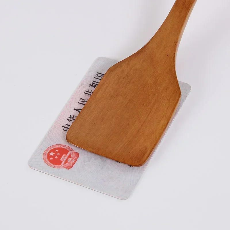 Wooden Spatula Nonstick Dedicated Wooden Kitchen Kitchenware Cooking Spoon BBQ Spatula Natural Kitchen Cooking Shovel kitchen utensils