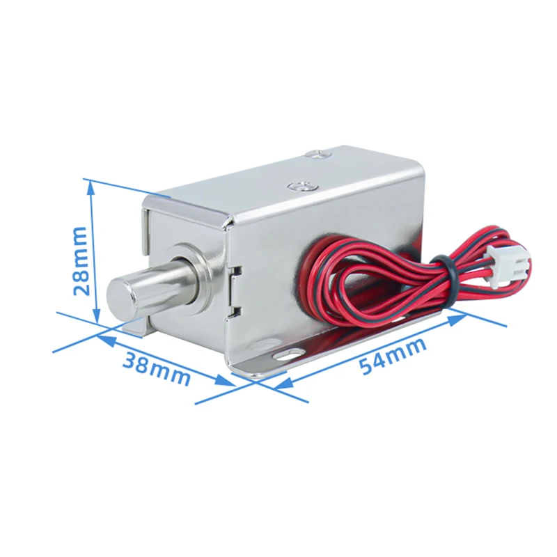 전자기 잠금 장치 12V24V 전기 제어 잠금 장치 전자기 래치 LY01 전자 잠금 장치 소형 전자석 푸시로드 전기