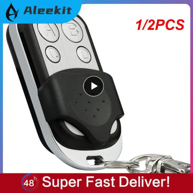 

1/2PCS 433MHz Duplicator Clone Remote Control 433.92MHz Gate Garage Door Opener Key Fob