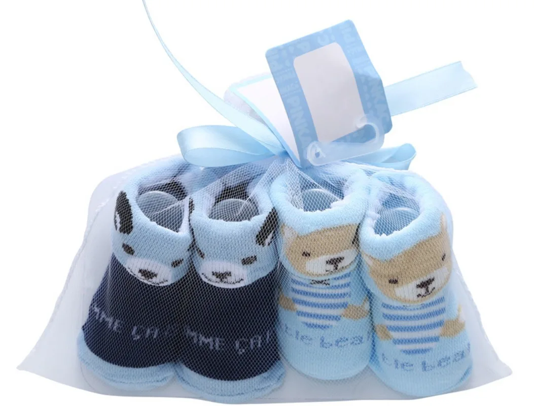 Baby Socks 2Pairs Infant Autumn Cotton For Girls Boys Newborn Toddler
